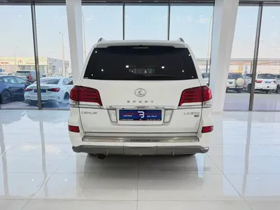 لكزس LX 570 ابيض / بيج 2014 (الفطيم)-5