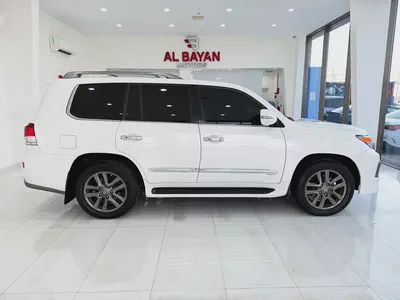 لكزس LX 570 ابيض / بيج 2014 (الفطيم)-6