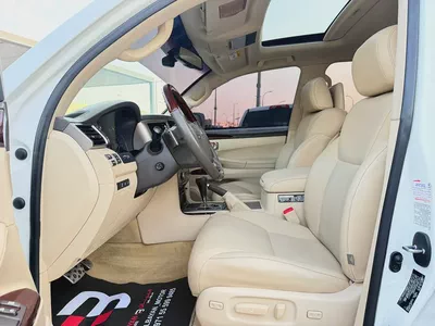 لكزس LX 570 ابيض / بيج 2014 (الفطيم)-7