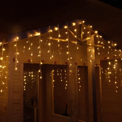 10MX0.7/0.5/0.3M DECORATIVE LED CURTAIN LIGHT-WARM WHITE-0