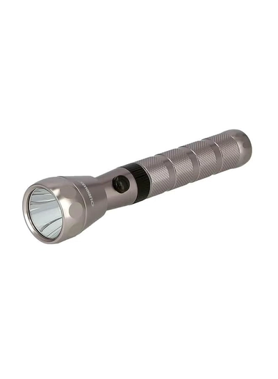Olsenmark Rechargeable LED Flashlight Silver/Black-0