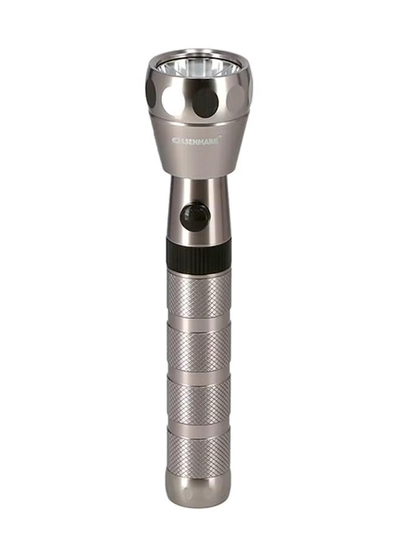 Olsenmark Rechargeable LED Flashlight Silver/Black-5