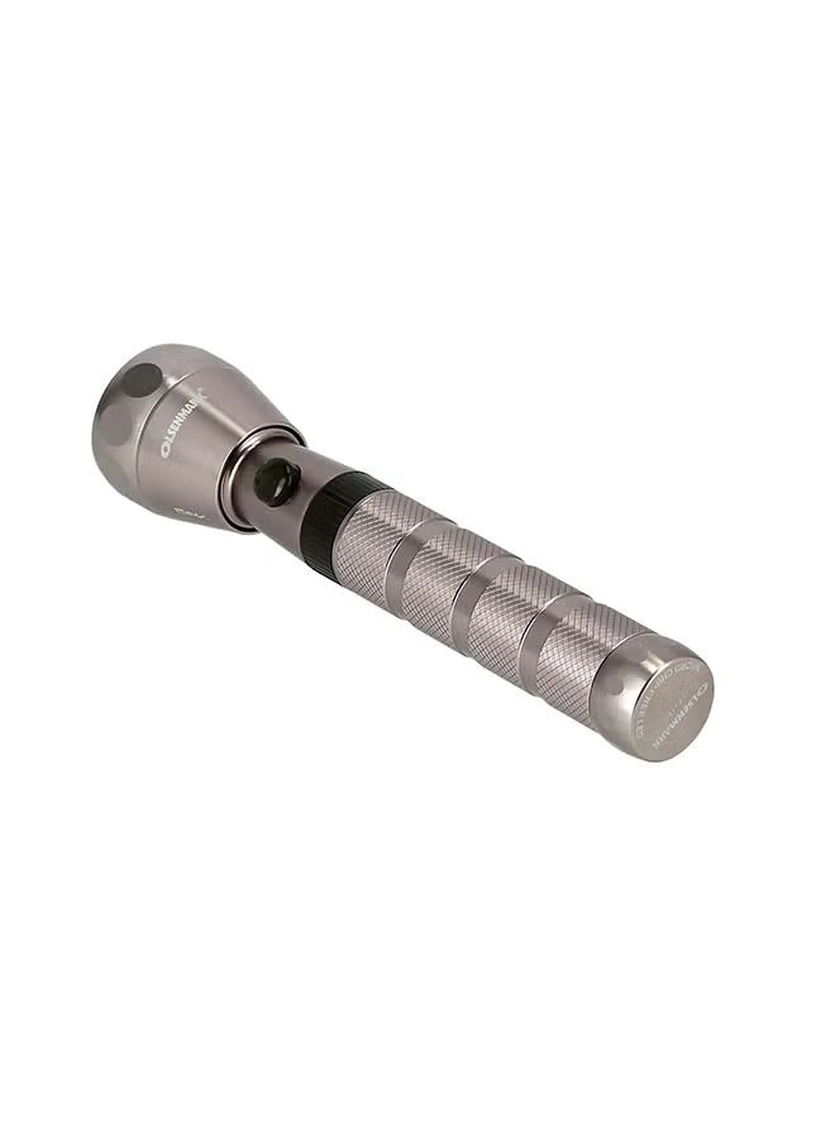 Olsenmark Rechargeable LED Flashlight Silver/Black-1-1