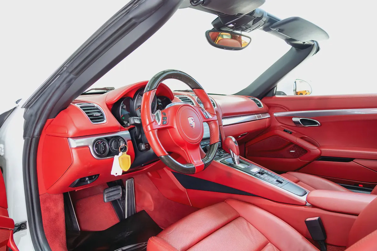 Porsche Boxster S 2014 GCC Specs - Pristine Condition-10-10