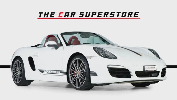 Porsche Boxster S 2014 GCC Specs - Pristine Condition