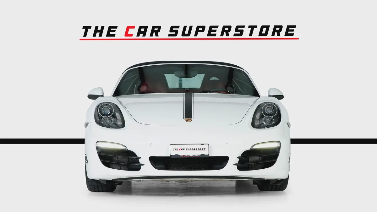 Porsche Boxster S 2014 GCC Specs - Pristine Condition-2-2