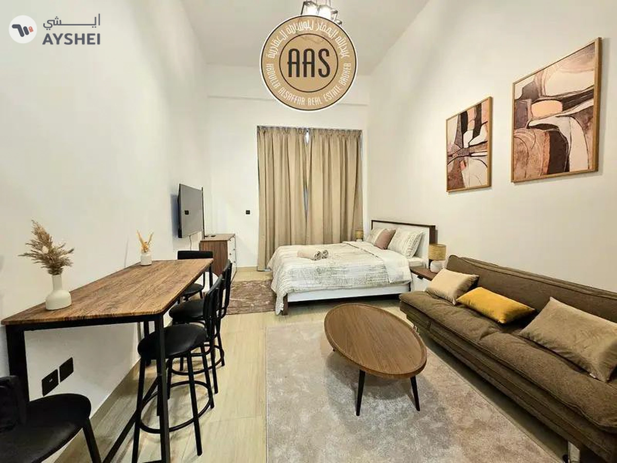 fully furnished spacious luxurious studio in the heart of jvc with free amenities-2-2
