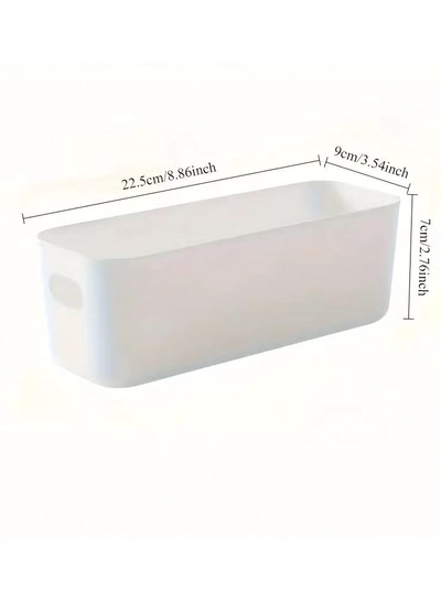 Eworld 12 Pieces Stackable Plastic Drawer Organizers with Handles-1