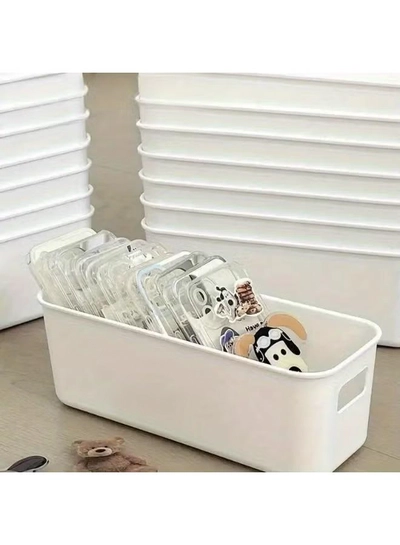 Eworld 12 Pieces Stackable Plastic Drawer Organizers with Handles-3