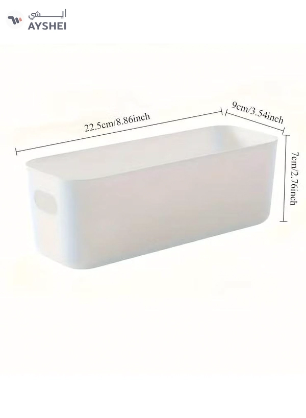 Eworld 12 Pieces Stackable Plastic Drawer Organizers with Handles