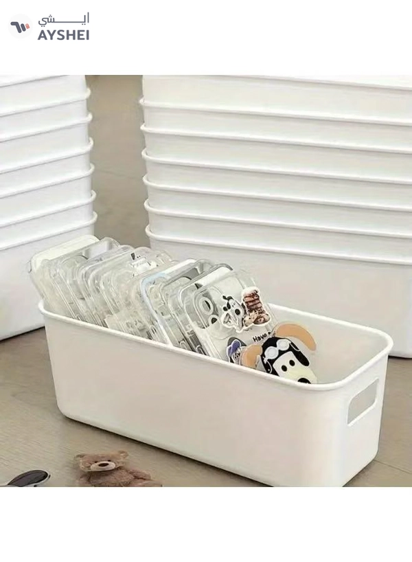 Eworld 12 Pieces Stackable Plastic Drawer Organizers with Handles