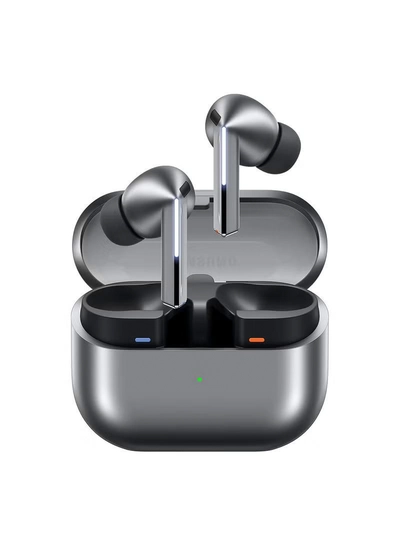 Samsung Galaxy Buds 3 Pro Silver with Galaxy Ai | Adaptive ANC-0