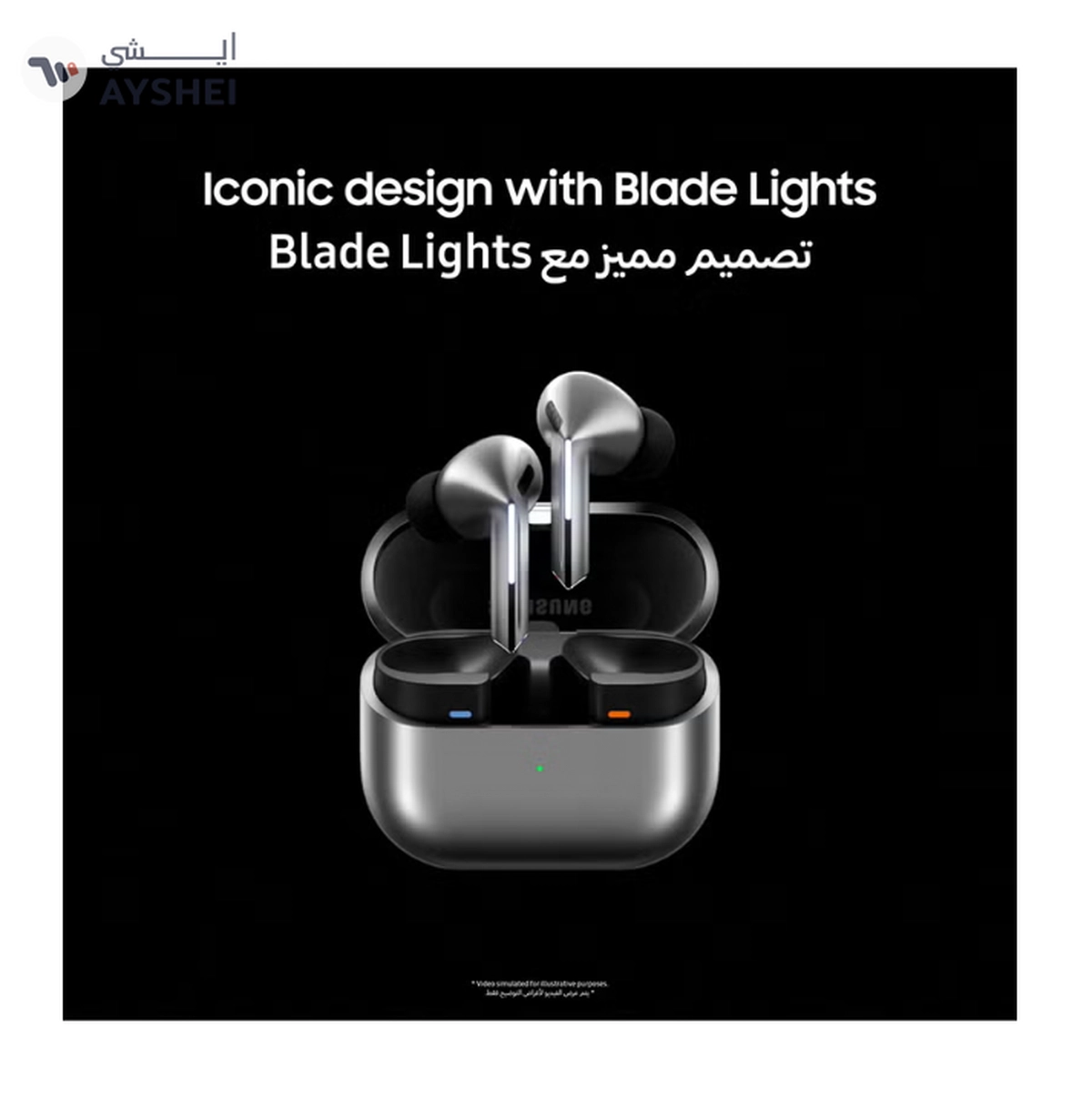 Samsung Galaxy Buds 3 Pro Silver with Galaxy Ai | Adaptive ANC-1-1