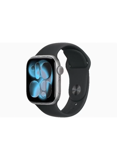 Apple Watch Series 11 GPS 42mm (International Version) Space Grey Aluminium Case With Black Sport Band - S/M-0