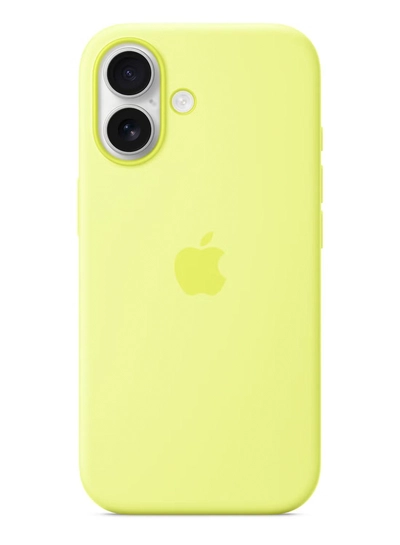 Apple iPhone 17 Silicone Case with MagSafe - Neon Yellow-0