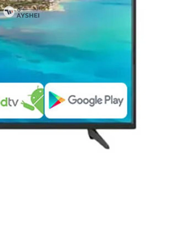 JVC 65 Inch Edgeless 4K UHD Android 13 Smart TV With Web Browser, Dolby Audio LT-65N675 Black