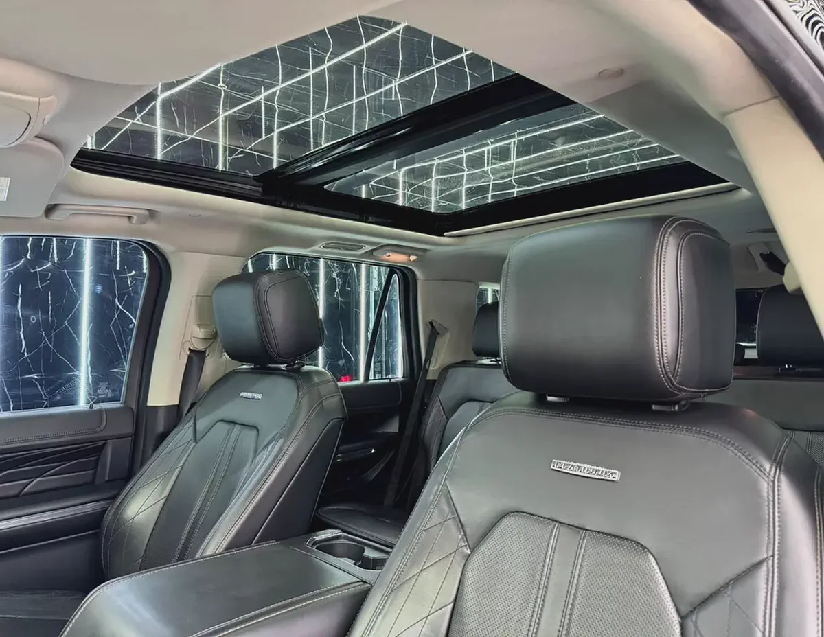 2019 Ford Expedition Platinum | GCC | 3.5 L V6 | 8 Seater Luxury SUV | Well maintained-12-12