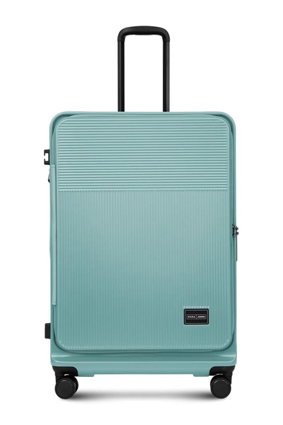PARAJOHN FRONTARA Series Set of 2 Luggage| Small 10KG & Large 30KG ABS+Polycarbonate 8 Wheel Trolley Hardsided Travel Suitcase - LIGHT GREEN-2