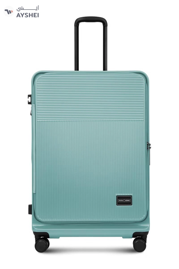 PARAJOHN FRONTARA Series Set of 2 Luggage| Small 10KG & Large 30KG ABS+Polycarbonate 8 Wheel Trolley Hardsided Travel Suitcase - LIGHT GREEN
