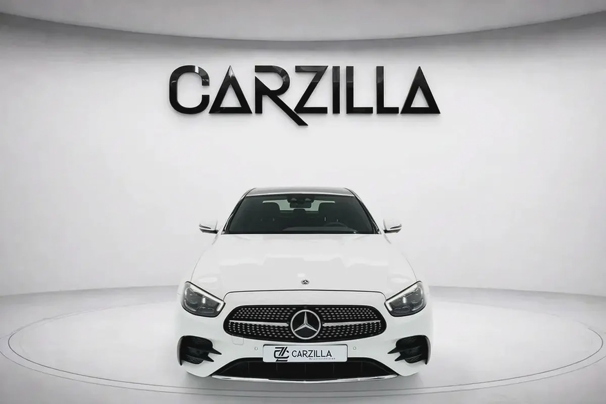 AED 2,154 P.M l 0% Downpayment l E350 AMG l Excellent Condition-1-1