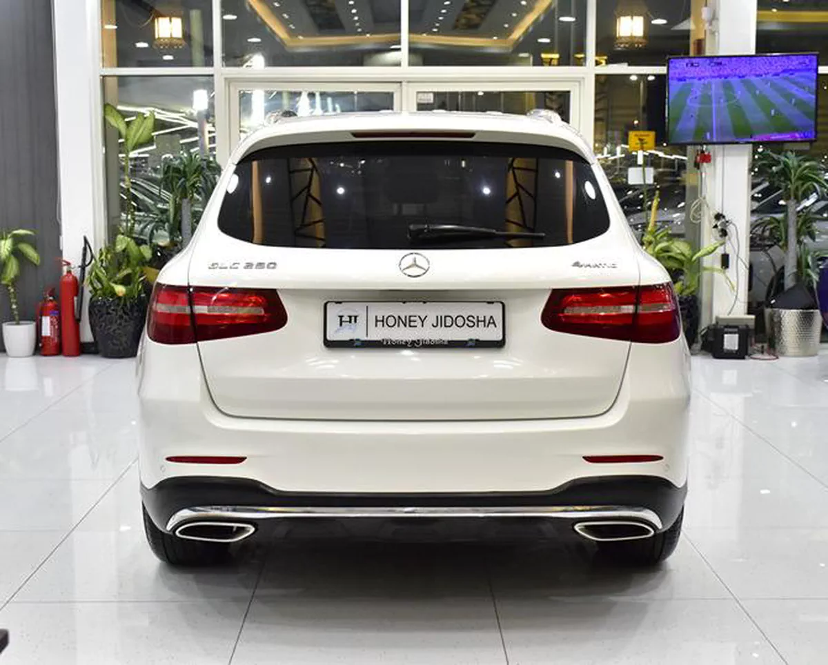 Mercedes Benz GLC250 4Matic ( 2017 Model ) in White Color GCC Specs-9-9