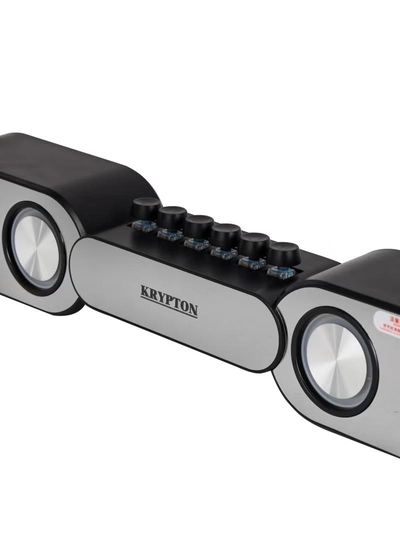 Krypton Gaming Wireless Speaker | USB, TF Card, Bluetooth, FM Radio/ RGB Lighting-2