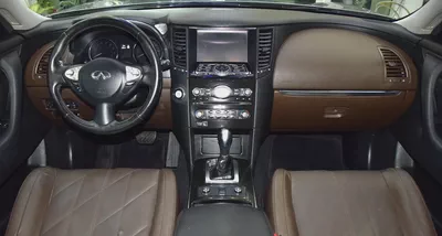 AED 1,012 EMi at 0% DP | Infiniti QX70 ( 2020 Model ) in Silver Color GCC Specs-10