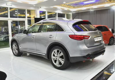AED 1,012 EMi at 0% DP | Infiniti QX70 ( 2020 Model ) in Silver Color GCC Specs-6