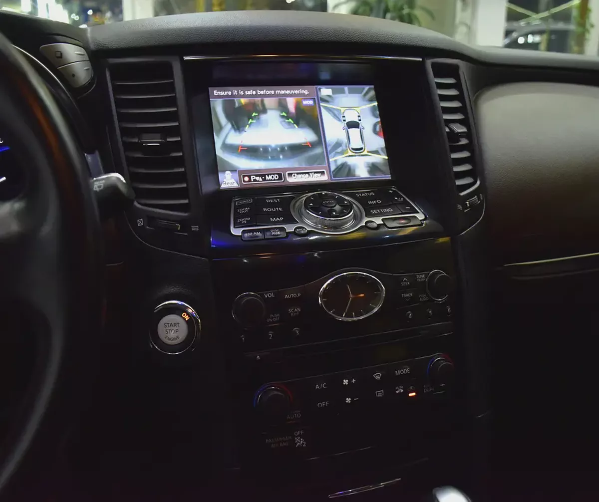 AED 1,012 EMi at 0% DP | Infiniti QX70 ( 2020 Model ) in Silver Color GCC Specs-13-13