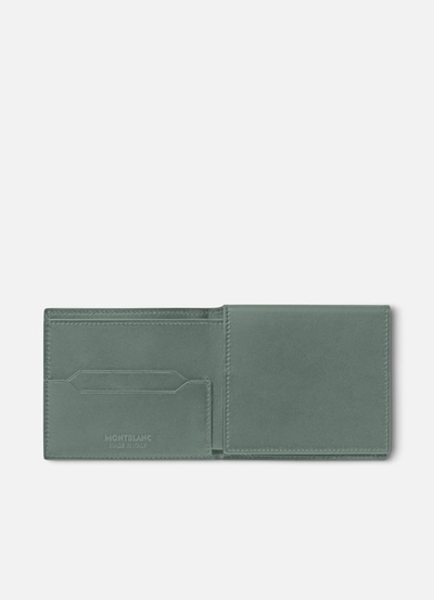 Mont Blanc Soft Trio Thin Wallet Green-2