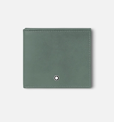 Mont Blanc Soft Trio Thin Wallet Green-0