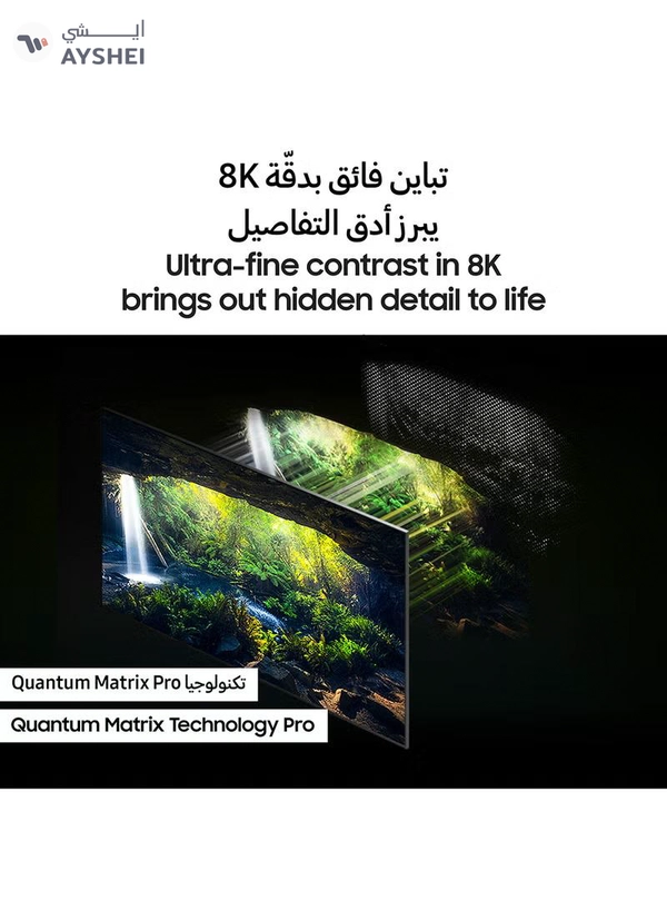 Samsung Smart TV, QLED, Q60D, 55 Inch, 2024, International Version 100% Color Volume with Quantum Dot, 4K Upscaling, Tizen OS, AirSlim Design QA55Q60D Black