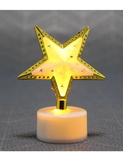 Yuwell Pack Of 6 Pcs Star Shape Mini Portable Night Light And Table Decor Lamp For Ramadan Light For Eid And Ramadan Decoration-2