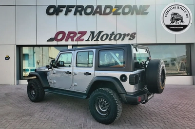 6 Mos ORZ Wty and 1 Yr ORZ SP | 2021 Jeep Wrangler 4DR Sport Silver | ORZ Custom Built-3