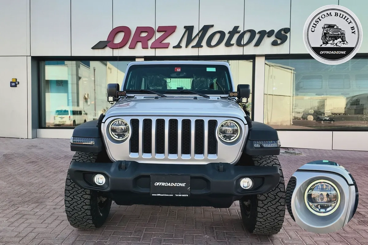 6 Mos ORZ Wty and 1 Yr ORZ SP | 2021 Jeep Wrangler 4DR Sport Silver | ORZ Custom Built-8-8