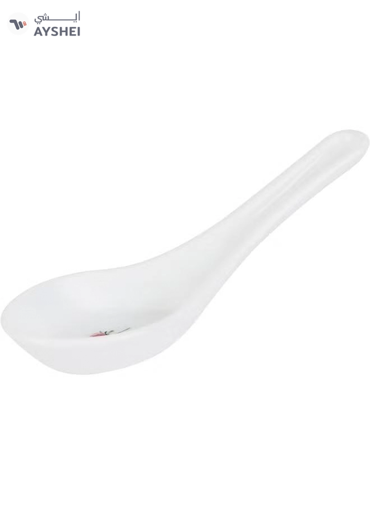 Delcasa DC3383 Opalware Dinner 40-Pieces Set, White/Pink-5-5