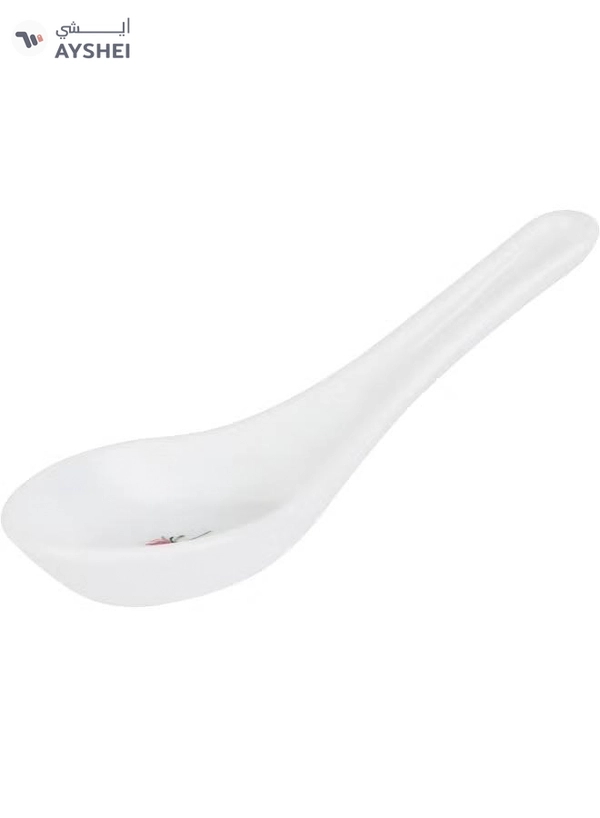Delcasa DC3383 Opalware Dinner 40-Pieces Set, White/Pink