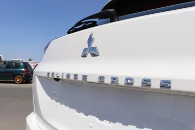 2026 Mitsubishi Eclipse Cross – White SUV with Black Interior-1