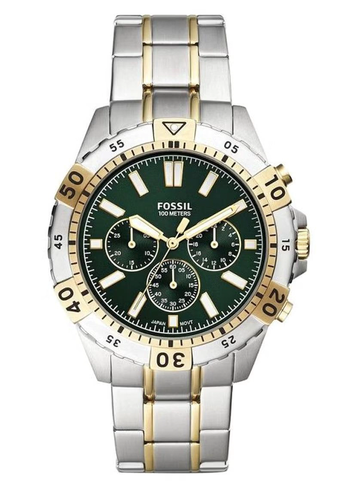 Fossil Men's Garrett Chronograph Watch FS5622 - 44 mm - Silver-0-0
