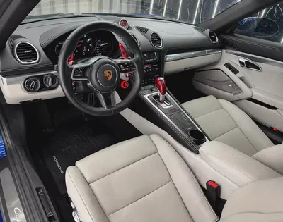 2024 718 Porsche Cayman | Style Edition |GCC | Low Mileage | Gentian Blue Metallic Exterior-8