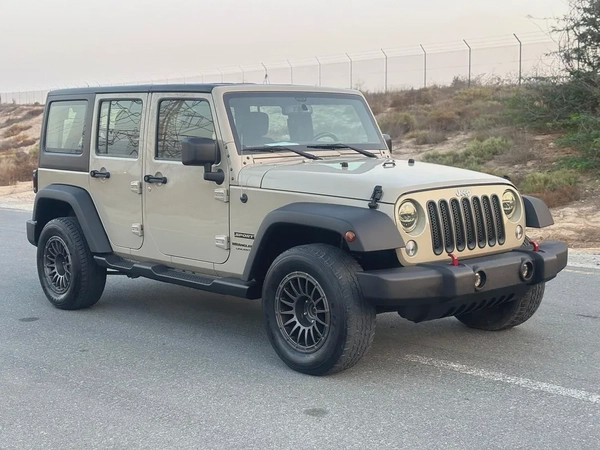 JEEP WRANGLER UNLIMITED SPORT—2018–GCC—FREE ACCIDENT—ORIGINAL PAINT—FULL SERVICE HISTORY—