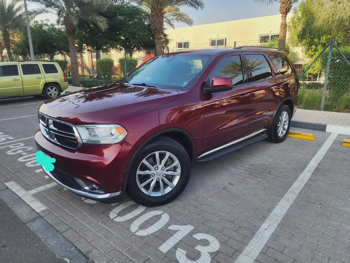 7-Seater Dodge Durango 2017 Xclusive GCC Specs || Well maintained family used-7-7