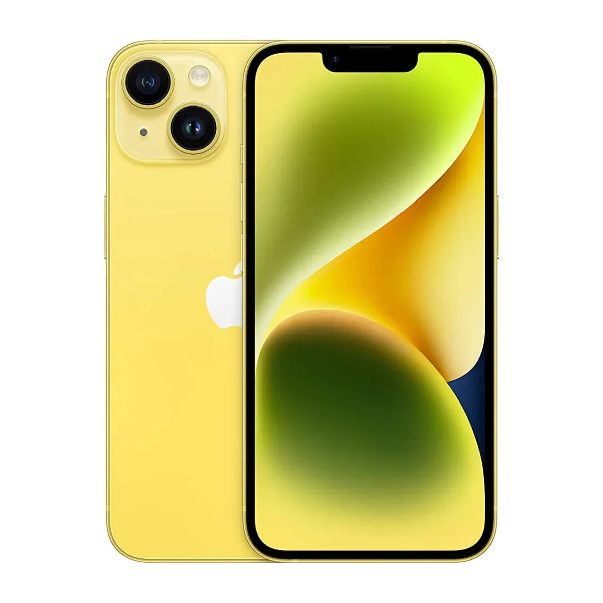 Renewed Apple IPhone 14 128GB Yellow- 12 months exclusive warranty by RedoShop.-0-0