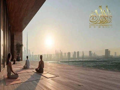 Furnished_12% ROI_2Min Walk To metro_Creek&Burj Khalifa View-5