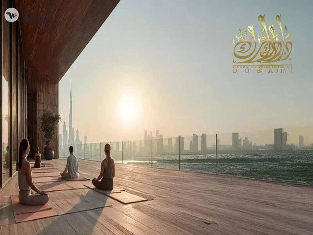 Furnished_12% ROI_2Min Walk To metro_Creek&Burj Khalifa View