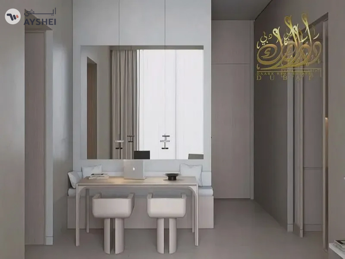 Furnished_12% ROI_2Min Walk To metro_Creek&Burj Khalifa View