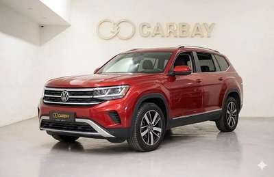 AED 1018 PM | VOLKSWAGEN TERAMONT 2021 | FULL AGENCY SERVICE HISTORY | COMFORTLINE | 7-SEATER | GCC-0