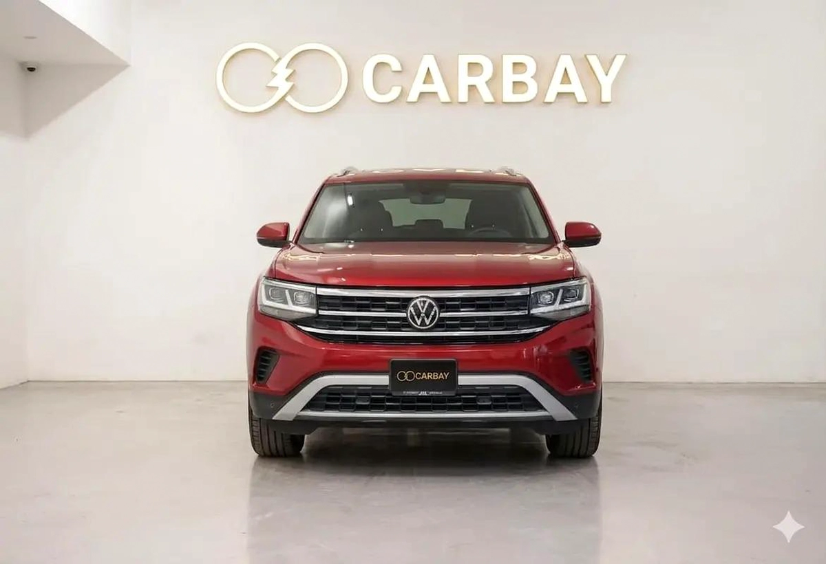 AED 1018 PM | VOLKSWAGEN TERAMONT 2021 | FULL AGENCY SERVICE HISTORY | COMFORTLINE | 7-SEATER | GCC-10-10