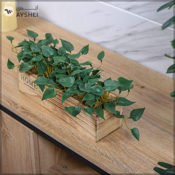 YATAI 4 Bunch Artificial Plants Succulent Leaves