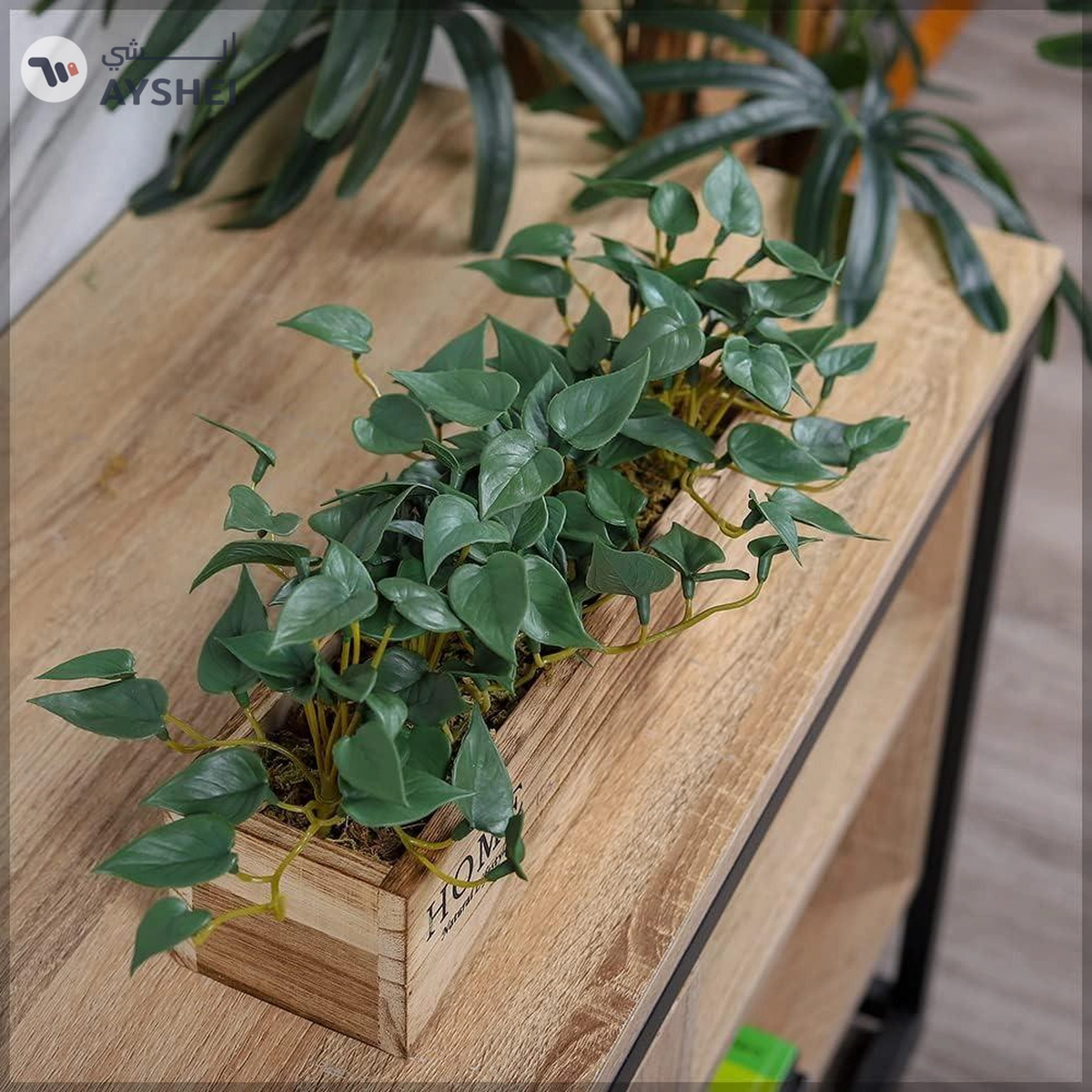 YATAI 4 Bunch Artificial Plants Succulent Leaves-4-4